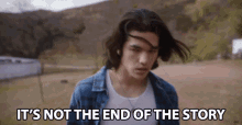 Its Not The End Of The Story Conan Gray GIF - Its Not The End Of The Story Conan Gray Its Not Over GIFs
