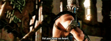 Mortal Kombat Sub Zero GIF - Mortal Kombat Sub Zero Yet You Have No Heart GIFs