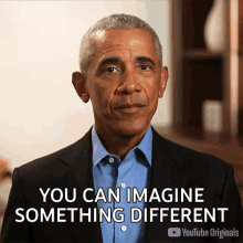 You Can Imagine Something Different Barack Obama GIF - You Can Imagine Something Different Barack Obama Youtube GIFs