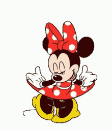 If I Am Also Nice Enough Minnie Mouse GIF - If I Am Also Nice Enough Minnie Mouse Bow GIFs