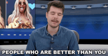 People Who Are Better Than You Benedict Townsend GIF - People Who Are Better Than You Benedict Townsend Youtuber News GIFs