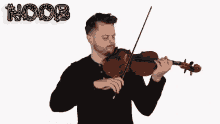Noob Rob Landes GIF - Noob Rob Landes Playing Violin GIFs