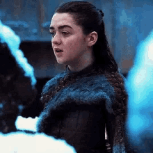 game of thrones ayra stark stark talk talking