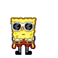 Sponge Bob Dancing Sticker - Sponge Bob Dancing Excited Stickers