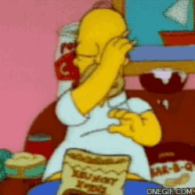 Comidadivertida Hungry GIF - Comidadivertida Hungry Homer Simpsons GIFs