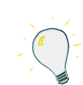 Bulb Light Sticker - Bulb Light Got An Idea Stickers