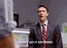 Aidan Gillen The Wire GIF - Aidan Gillen The Wire I Cant Do It Anymore GIFs