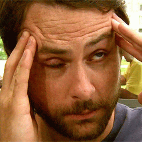 Its Always Sunny In Philadelphia,charlie,confused,tired,gif,animated gif,gi...