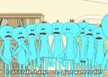 Rick And Morty I Cant Take It Anymore I Just Want To Die GIF - Rick And Morty I Cant Take It Anymore I Just Want To Die GIFs