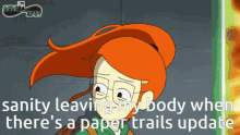 infinity train paper trails
