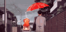 Rain Anime GIF - Rain Anime Umbrella GIFs