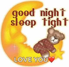 good night sleep tight sweet