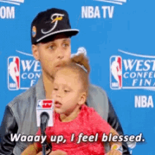 steph curry blessed interview daughter nba