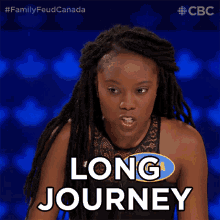 Long Journey Family Feud Canada GIF - Long Journey Family Feud Canada Long Trip GIFs