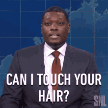 can i touch your hair weekend update saturday night live is it okay to touch your hair will you let me touch your hair