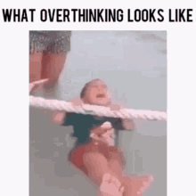 Overthinking Stop GIF - Overthinking Stop Swimming GIFs