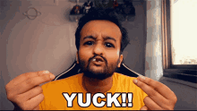 Yuck Chotu GIF - Yuck Chotu Sahil Shah GIFs