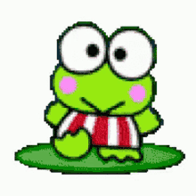 Keroppi Sanrio GIF - Keroppi Sanrio Feeling Froggy GIFs