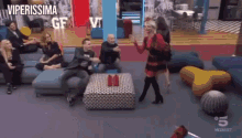 viperissima giulia provvedi gfvip gfvip3 trash gif reaction tv dance