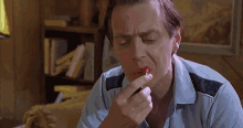 That Shade Of Pink Really Brings Out Your Crazy GIF - Boardwalk Empire Steve Buschemi Make Up GIFs