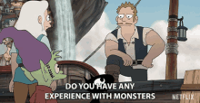 do you have experience experience with monsters interview job description qualification