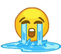Crying Emoji Sad Sticker - Crying Emoji Crying Sad Stickers