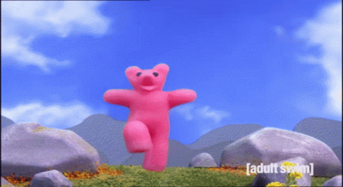 Robot Chicken Gummy Bear GIF - Robot Chicken Gummy Bear Bear Trap - Discover & Share GIFs