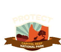 Protect More Parks Protect Capitol Reef National Park Sticker - Protect More Parks Protect Capitol Reef National Park Capitol Reef Stickers
