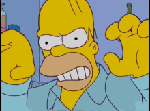 Homer Strangle GIF - Homer Strangle Bart GIFs