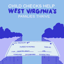 Child Checks Help West Virginias Families Thrive Wv GIF - Child Checks Help West Virginias Families Thrive Checks Families GIFs