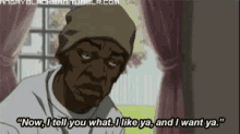 Booty Warrior Want You GIF - Booty Warrior Want You The Boondocks GIFs