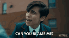 Can You Blame Me Aidan Gallagher GIF - Can You Blame Me Aidan Gallagher Number Five GIFs