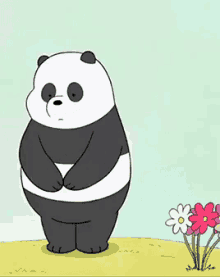 Que Lindo GIF - We Bare Bears Panda Escandalosos GIFs