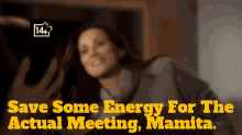 Station19 Carina Deluca GIF - Station19 Carina Deluca Save Some Energy For The Actual Meeting GIFs