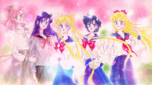 Sailor Moon Sailor Mars GIF - Sailor Moon Sailor Mars Sailor Mercury GIFs