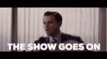 Wolf Of Wall Street The Show Goes On GIF - Wolf Of Wall Street The Show Goes On GIFs