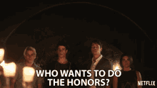 Who Wants To Do The Honor Jake Manley GIF - Who Wants To Do The Honor Jake Manley Jack Morton GIFs