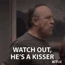 Watch Out Hes A Kisser GIF - Watch Out Hes A Kisser Kisses GIFs