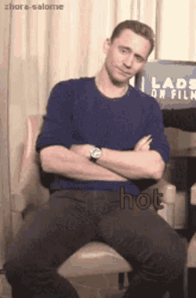 Hot Tom Thinking GIF - Hot Tom Thinking Tom Hiddleston GIFs