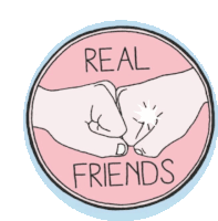Friends Real Sticker - Friends Real Mvp Stickers