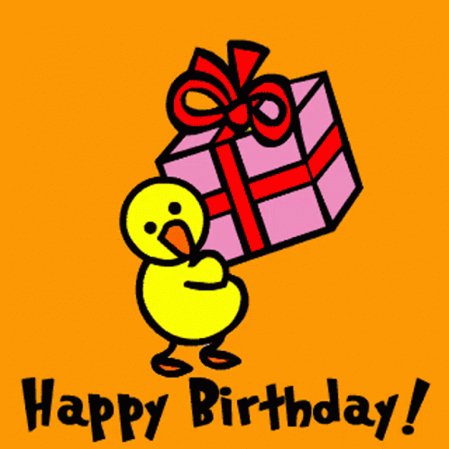 Happy Birthday Bird GIF - Happy Birthday Bird Gift - Discover & Share G...