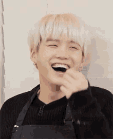 chuckle smile