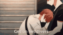 Helldivers Gay GIF - Helldivers Gay Kiss GIFs