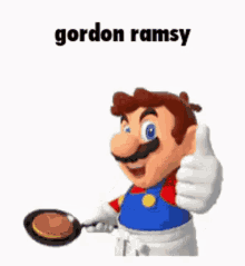 Mario Cooking GIF - Mario Cooking Gordon Ramsey GIFs