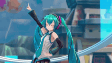 Vocaloid Hatsune Miku GIF - Vocaloid Hatsune Miku Yes GIFs