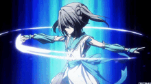 Anime Power Up GIF - Anime Power Up Spin GIFs