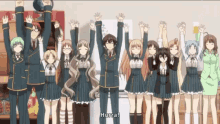 Anime Hurra GIF - Anime Hurra Bansai GIFs
