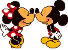 mickey mouse minnie mouse hearts disney