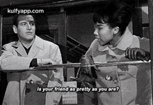 Is Your Friend As Pretty As You Are?.Gif GIF - Is Your Friend As Pretty As You Are? Diahann Carroll Paul Newman GIFs