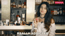Really Addicted Sonal Chauhan GIF - Really Addicted Sonal Chauhan Pinkvilla GIFs